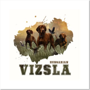 The Vizsla , Art Posters and Art